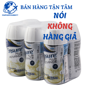 Sữa Ensure Plus Advance 1.5 kcal - Thùng 30 chai x 200 ml