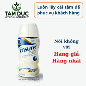 Sữa Ensure Plus Advance 1.5 kcal - Thùng 30 chai x 200 ml