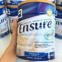Sữa Ensure Úc 850g hạn dùng 2021 đi air đủ bill