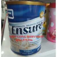 Sữa ensure úc 850g hàng nội địa nhập khẩu,có tem nhập khẩu.