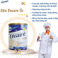 Sữa Ensure Úc cho người già, người gầy yếu suy dinh dưỡng, người sau phẫu thuật, cung cấp dinh dưỡng giúp hồi phục sức khỏe - OZ Slim Store -850g/lon