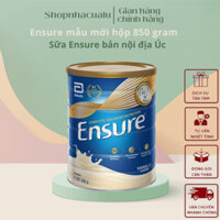Sữa Ensure Úc Hộp 850G  Hương Vanilla (Hàng nội địa Úc)