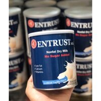 Sữa Entrust không đường của Mỹ 400g