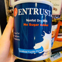 Sữa Entrust không đường của Mỹ 400g
