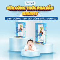 Sữa Eurofit Grow IQ - Sữa dinh dưỡng pha sẵn, thùng 48 hộp, 110ml