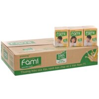Sữa Fami hộp 200ml nguyên chất/ ít đường/ Canxi