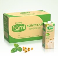 Sữa Fami nguyên chất hộp 1L/10