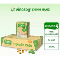 Sữa fami nguyên chất thùng 36hộp-220ml,thơm ngon,sánh mịn,bổ sung dưỡng chất,có nhiều vị,date mới nhất