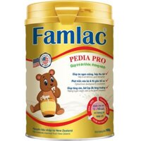 Sữa FAMLAC PEDIA PRO(1-15 tuổi) Trẻ biếng ăn thấp còi- Giá tốt