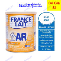 Sữa France Lait AR Dành Cho Bé Nôn Trớ Sụt Cân Có Vấn Đề Về Tiêu Hóa 400g - [ Date Luôn Mới