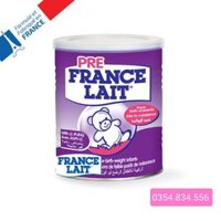 Sữa France Lait PRE 400g Cho Trẻ Sinh Non, Nhẹ Cân - Sữa Nhập Khẩu Nguyên Lon Pháp [date 2021]