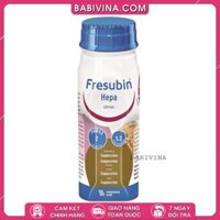 Sữa Fresubin Hepa Drink Cappuccino 200ml | Dinh Dưỡng Chuyên Biệt Cho Bệnh Nhân Gan | Hàng Chính Hãng Fresubin Đức, Giá Tốt Nhất