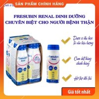 Sữa Fresubin Renal Drink Vanilla - Dinh dưỡng cho người suy thận trước lọc thận 1 lốc 4 chai 200ml
