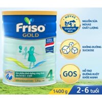 Sữa Friso Frisolac Gold 4 1.4kg( Date 2025 )