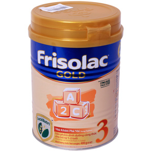 Sữa bột Friso Gold 3 - hộp 400g (dành cho trẻ từ 1 - 3 tuổi)