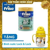 Sữa Friso Gold 4 Lon 900g, Hà Lan(2-4 tuổi) date 2021 tặng bình friso có tay cầm (100% chính hãng)