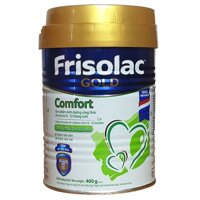 Sữa Frisolac Gold Comfort của Hà Lan cho trẻ từ 0 đến 12 tuổi bị táo bón nôn trớ đau thắt bụng hộp 400g