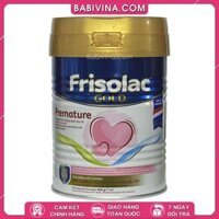 Sữa Frisolac Gold Premature 400g | Dành Cho Trẻ Sinh Non Nhẹ Cân, Đặc Biệt Trẻ Sinh Rất Non | Cao Năng Lượng, Đầy Đủ Dưỡng Chất