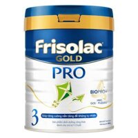 Sữa Frisolac Gold Pro số 3, 800g (1-3 tuổi) (Giao bao bì ngẫu nhiên)