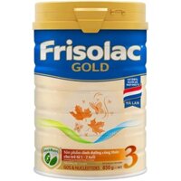 Sữa Frisolac Gold số 3 850g từ 1 đến 2 tuổi