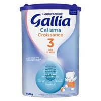 Sữa Gallia Calisma Croissance số 3 của Pháp cho trẻ 1-3 tuổi hộp 900g