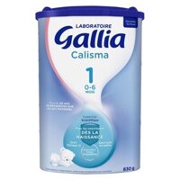 Sữa Gallia Calisma số 1 của Pháp cho bé 0-6 tháng hộp 830g