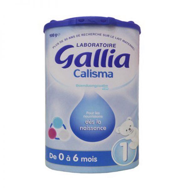 Sữa bột Gallia Calisma 1 - hộp 900g (dành cho trẻ từ 0 - 6 tháng)