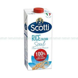 Sữa gạo Canxi hữu cơ Riso Scotti 1L