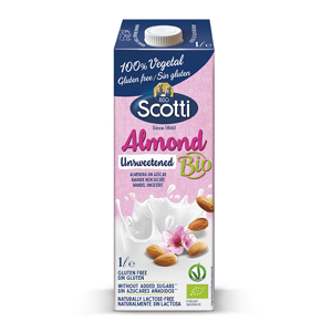 Sữa gạo hạnh nhân hữu cơ Riso Scotti 1L