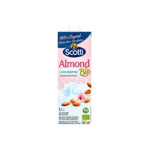Sữa gạo hạnh nhân hữu cơ Riso Scotti 1L