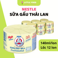 Sữa gấu nguyên kem Nestle nội địa Thái Lan - Lốc 12 hộp