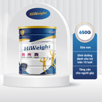[SỮA GIÁ TỐT] Sữa non tăng cân Hiweight 650g sữa bột dành cho người gầy và trẻ trên 10 tuổi