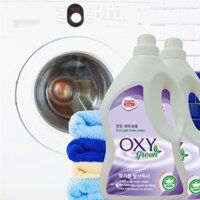 Sữa Giặt Thiên Nhiên Oxy Green 2.2L - Hương Việt Quất, Thùng 2 Can, Đậm Đặc Sạch Sâu, Lưu Hương Lâu, Tiết Kiệm Chi Phí