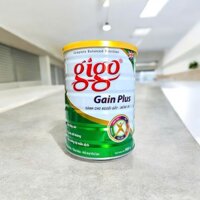 Sữa gigo Gain Plus hộp 900g dành cho người gầy, biếng ăn tăng cân