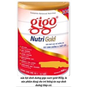 Sữa GiGO Nutri - dành cho trẻ biếng ăn - 400g