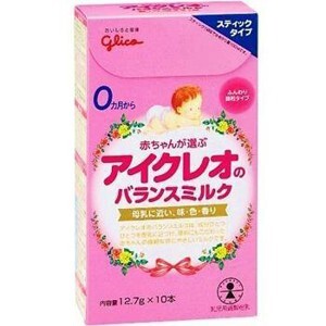 Sữa Glico Icreo số 0 - dạng thanh (dành cho trẻ từ 0-9 tháng tuổi)