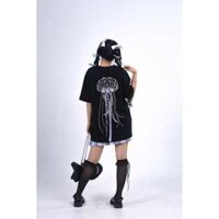 [Sứa] GLOWING JELLY x RIBBONS WHIMSY TEE - in DẠ QUANG - Áo thun cotton nữ