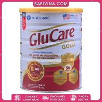 Sữa GluCare Gold 850g - Mẫu Mới | Giải Pháp Dinh Dưỡng Cho Người Đái Tháo Đường, Tiền Đái Tháo Đường | Mua GluCare Gold Chính Hãng NutriCare