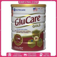 Sữa GluCare Gold 850g - Mẫu Mới | Giải Pháp Dinh Dưỡng Cho Người Đái Tháo Đường, Tiền Đái Tháo Đường | Mua GluCare Gold Chính Hãng NutriCare