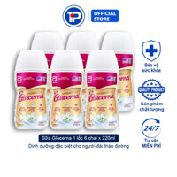 Sữa Glucerna 220ml Dạng Nước dành cho người bệnh tiểu đường (1 lốc 6 chai)