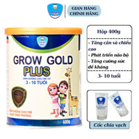Sữa Grow gold plus Halan milk 400g - Giúp tăng sức đề kháng, cung cấp dinh dưỡng, phát triển cơ thể toàn diện, Halanmilk