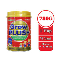 Sữa Grow Plus+ 780g/ 380g của Nutifood (cho trẻ từ 0-12 tháng)