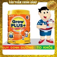 Sữa Grow Plus Cam chậm tăng cân nutifood 900gram date 2021 (Cam kết 100% hàng chính hãng )