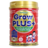 sữa Grow Plus+ (đỏ) 900g Nutifood Mẫu mới
