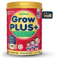 Sữa Grow Plus+ (đỏ) 900g NutiFood DATE mới