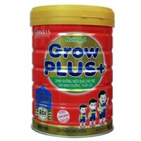 Sữa Grow Plus đỏ Nutifood 900g (trẻ từ 1 tuổi trở lên), Sữa tăng cân