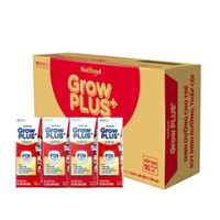 Sữa Grow Plus đỏ pha sẵn 180ml của Nutifood