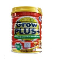 Sữa Grow Plus đỏ {trên 1t} dành riêng cho trẻ suy dinh dưỡng thấp còi hộp 900g date mơi - grow