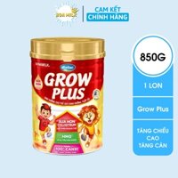 Sữa Grow Plus đỏ Vinamilk, sữa bột tăng chiều cao và tăng cân cho bé, số 1,2 850g - Hoa Milk