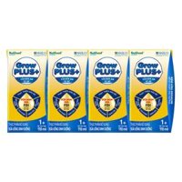 Sữa GrowPLUS+ Sữa non Vàng 1+ 110ml (lốc 4 hộp)